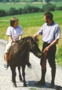 Kleinkahl G�stehaus Ritschel : Ponyritt
